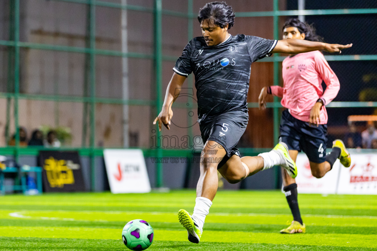 Spartans vs Invicto SC in Day 5 of BG Futsal Challenge 2024 was held on Saturday, 16th March 2024, in Male', Maldives Photos: Nausham Waheed / images.mv