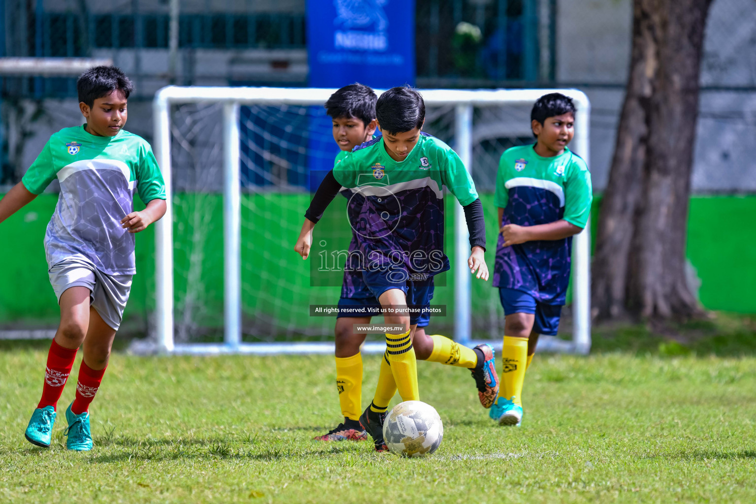 Day 1 of Milo Kids Football Fiesta 2022 was held in Male', Maldives on 19th October 2022. Photos: Nausham Waheed/ images.mv