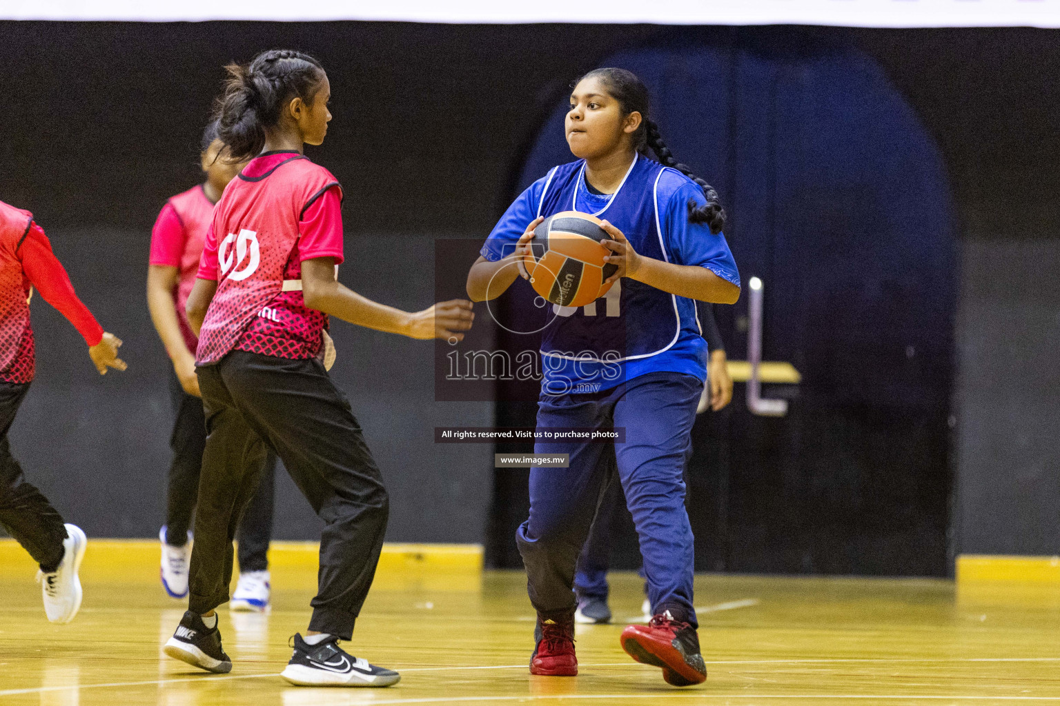 Day3 of 24th Interschool Netball Tournament 2023 was held in Social Center, Male', Maldives on 29th October 2023. Photos: Nausham Waheed, Mohamed Mahfooz Moosa / images.mv