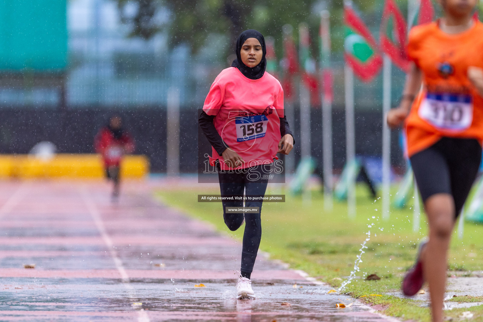 Day 2 of National Athletics Championship 2023 was held in Ekuveni Track at Male', Maldives on Friday, 24th November 2023. Photos: Nausham Waheed / images.mv