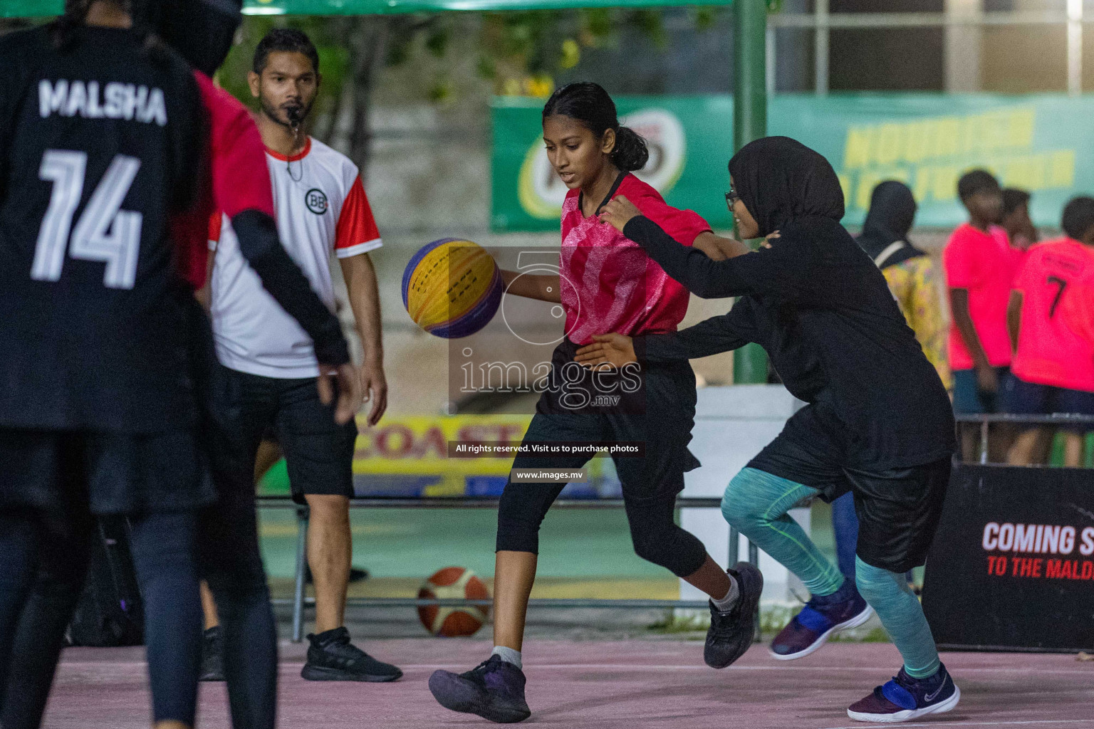 Day 5 of Slamdunk by Sosal on 16th April 2023 held in Male'. Photos: Nausham Waheed / images.mv