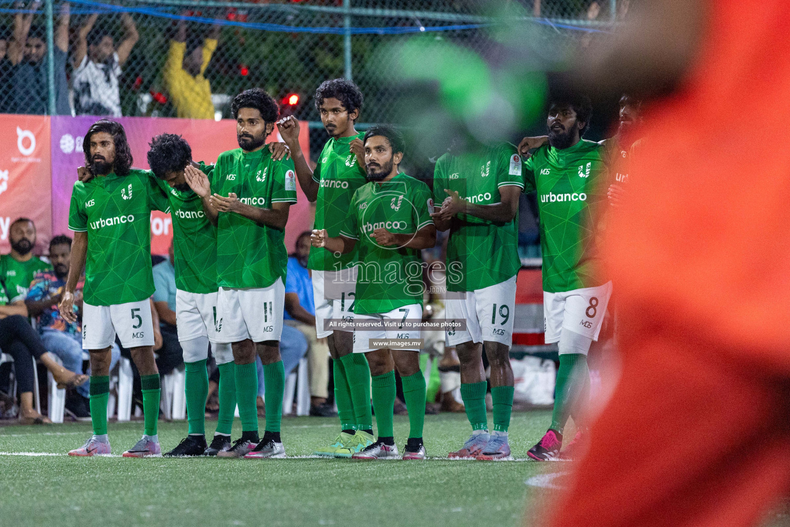 URBANCO vs WAMCO in Quarter Final of Club Maldives Cup 2023 held in Hulhumale, Maldives, on Saturday, 12th August 2023 Photos: Nausham Waheed / images.mv