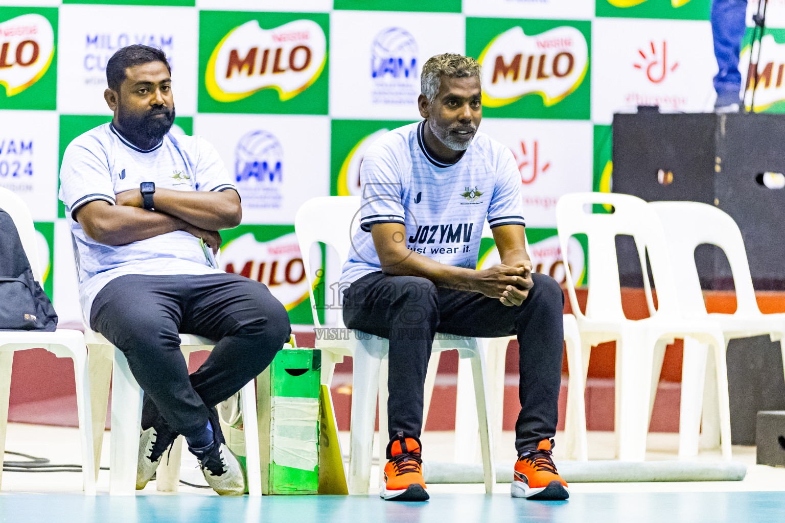 Day 2 of Women's Division of Milo VAM Cup 2024 held in Male', Maldives on Wednesday, 9th July 2024 at Social Center Indoor Hall Photos By: Nausham Waheed / images.mv