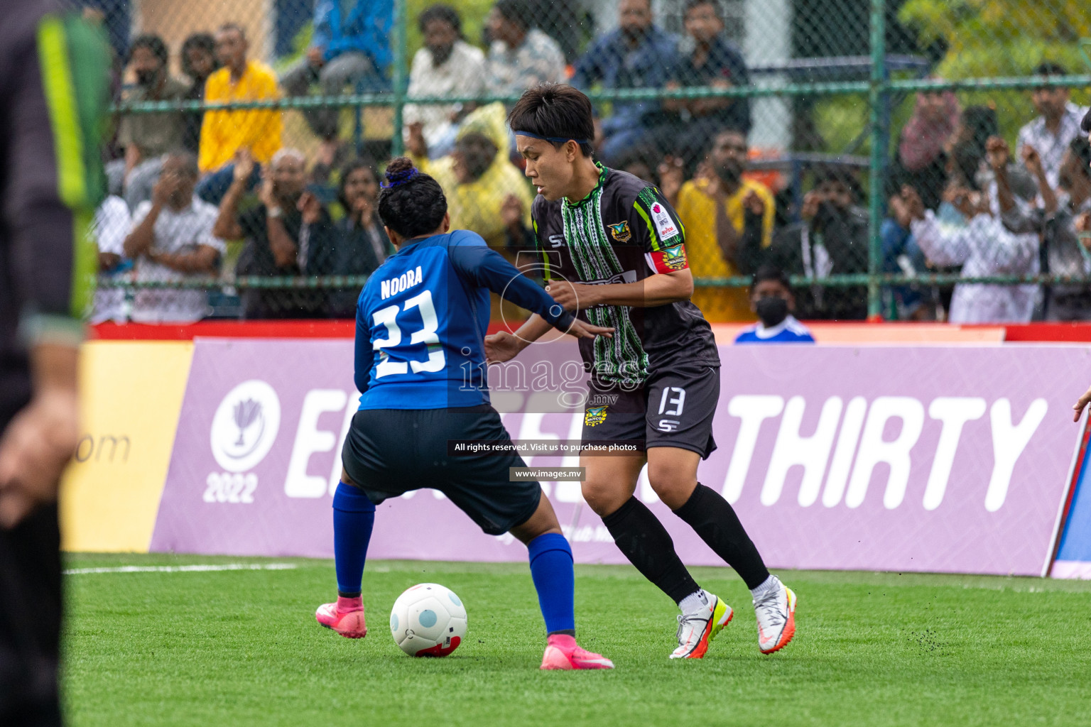 WAMCO vs Team Fenaka in Eighteen Thirty Women's Futsal Fiesta 2022 was held in Hulhumale', Maldives on Friday, 14th October 2022. Photos: Hassan Simah / images.mv