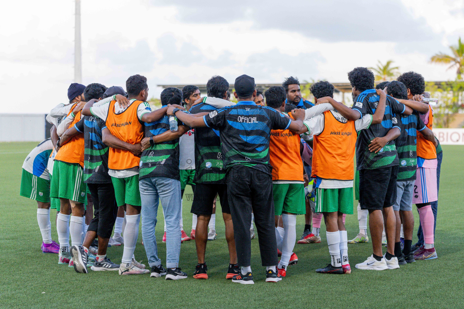 Semi Finals Match 02 Huss Songun FT VS Velaa Sports Club in Day 8 of Eydhafushi Cup 2025 held in Eydhafushi Football Stadium at B. Eydhafushi, Maldives on Saturday, 13th September 2025. Photos: Arif Rasheed / images.mv