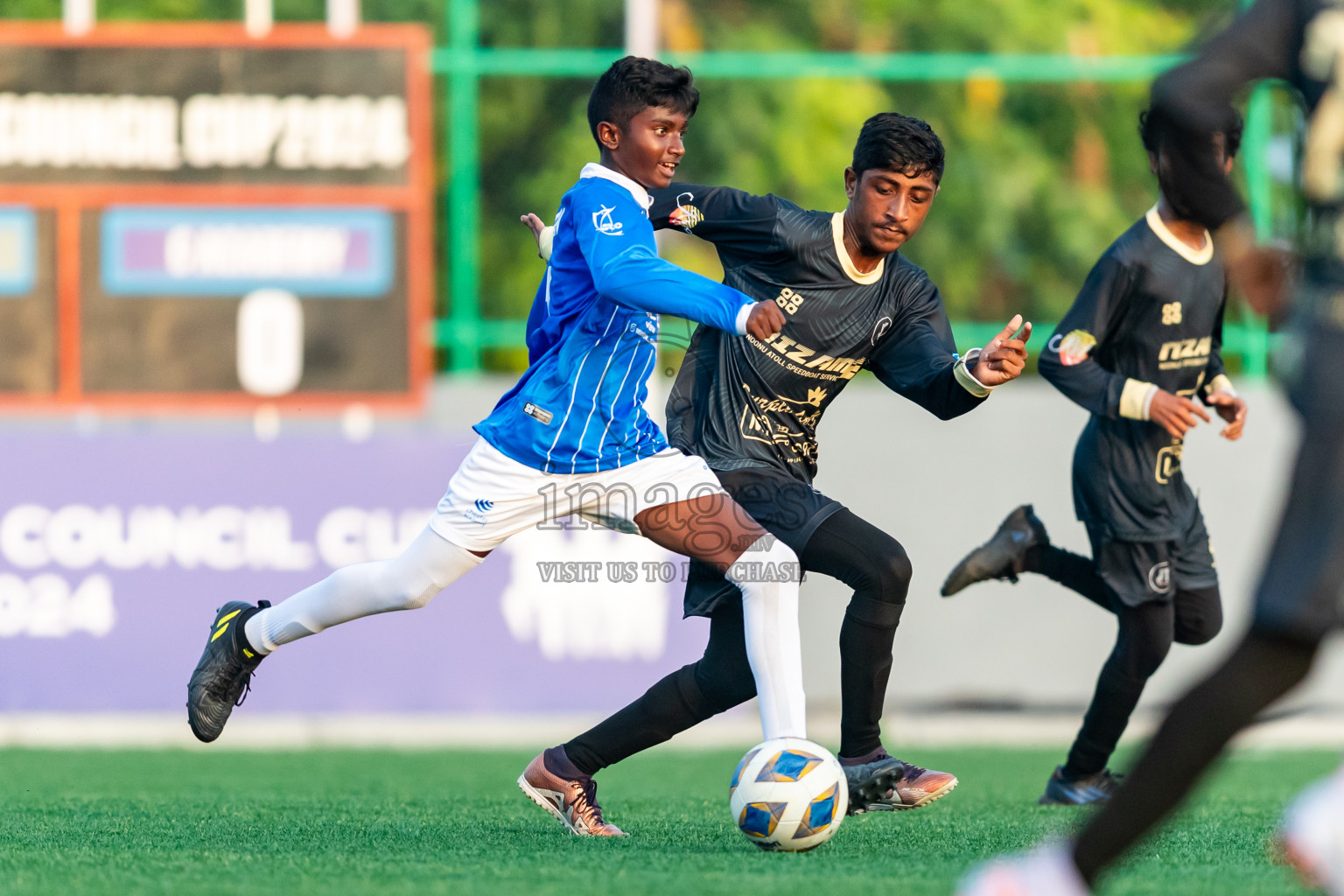 JT Sports vs Chester Academy from Manadhoo Council Cup 2024 in N Manadhoo Maldives on Sunday, 18th February 2023. Photos: Nausham Waheed / images.mv