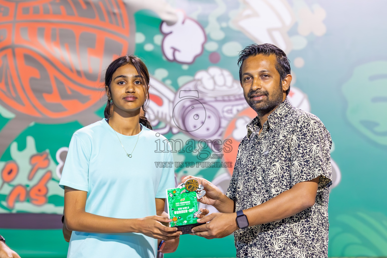 Final Day of MILO Ramadan 3x3 Challenge 2024 was held in Ekuveni Outdoor Basketball Court at Male', Maldives on Tuesday, 19th March 2024.
Photos: Ismail Thoriq / images.mv