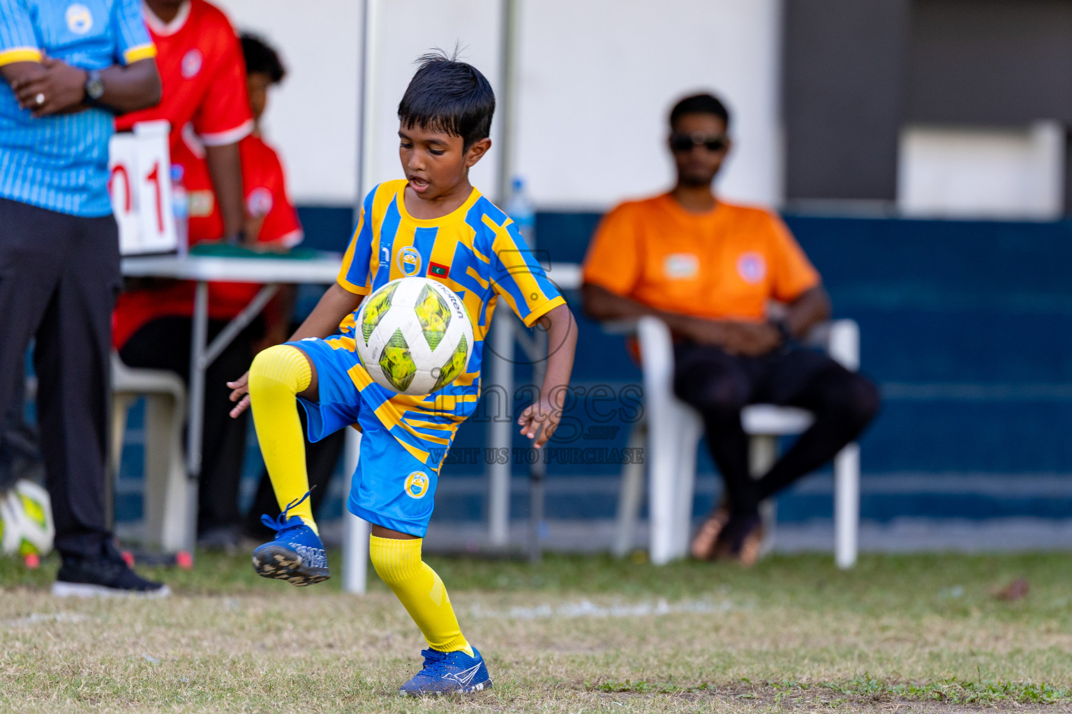 Day 2 of MILO SVAM Juniors 2025 (U-8) was held at Henveiru Stadium in Male', Maldives on Friday, 27th June 2025. 

Photos: Hassan Simah / images.mv
