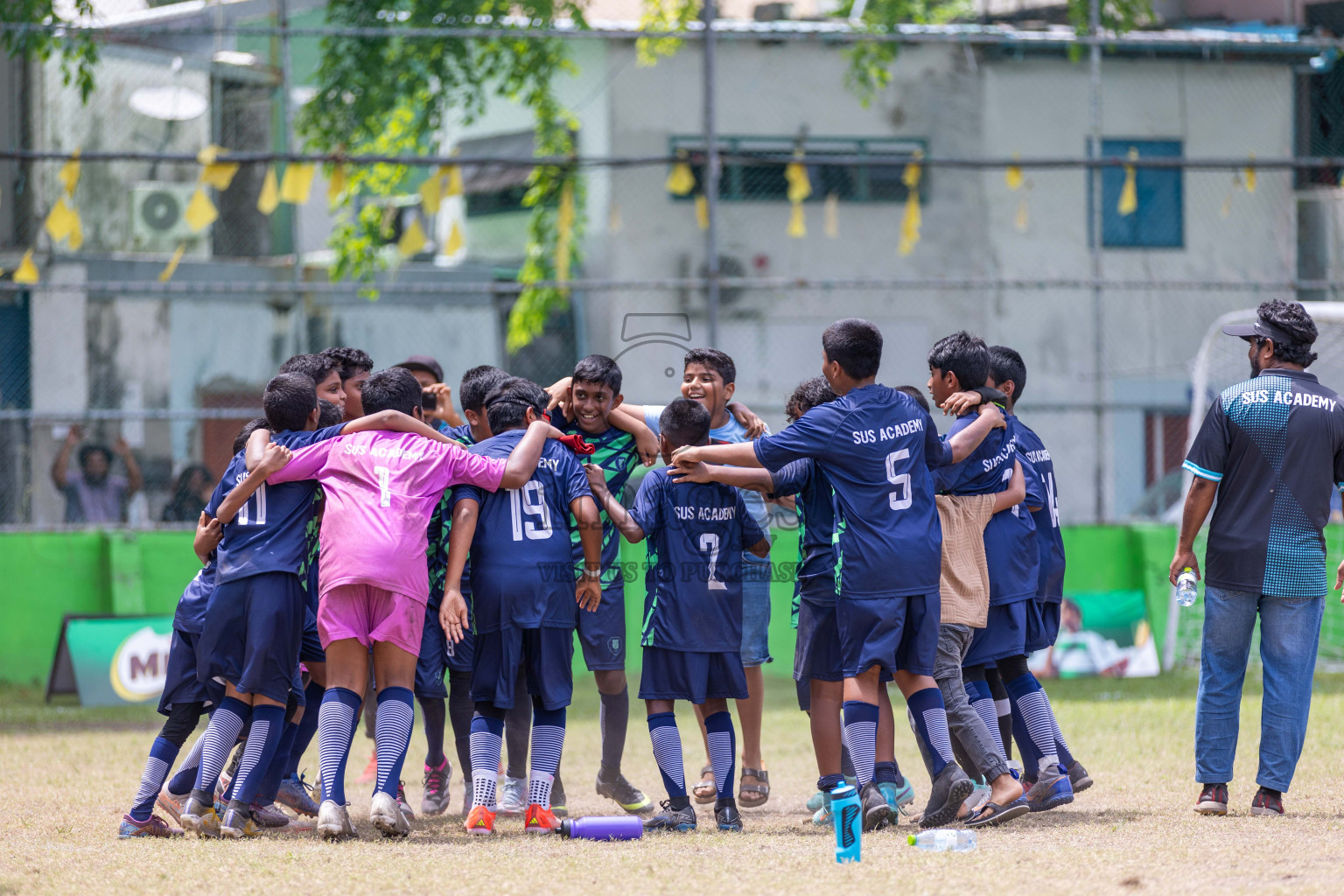 Day 3 of MILO Academy Championship 2024 - U12 was held at Henveiru Grounds in Male', Maldives on Thursday, 7th July 2024. Photos: Shuu Abdul Sattar / images.mv