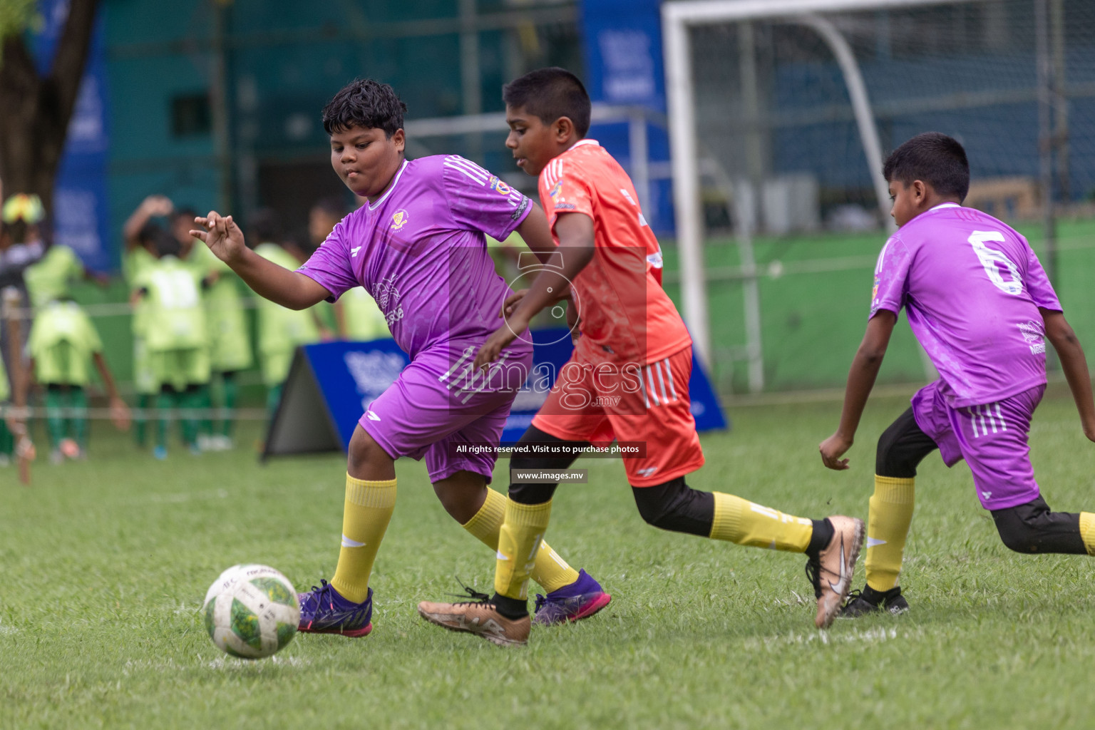 Day 1 of Nestle kids football fiesta, held in Henveyru Football Stadium, Male', Maldives on Wednesday, 11th October 2023 Photos: Shut Abdul Sattar/ Images.mv