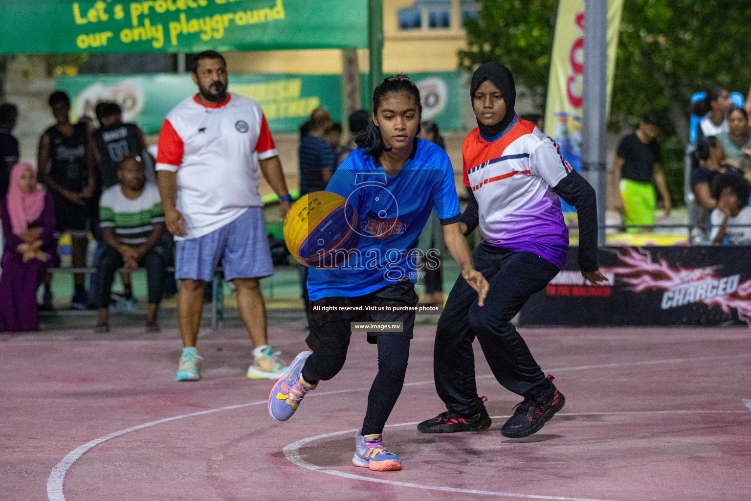 Day 5 of Slamdunk by Sosal on 16th April 2023 held in Male'. Photos: Nausham Waheed / images.mv