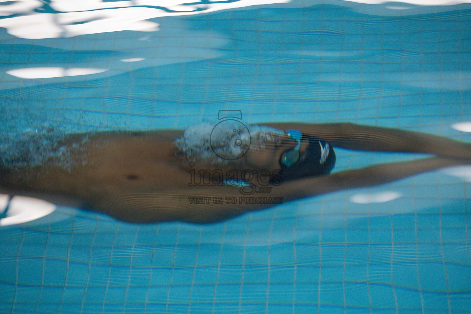 Day 4 of National Swimming Competition 2024 held in Hulhumale', Maldives on Monday, 16th December 2024. 
Photos: Hassan Simah / images.mv