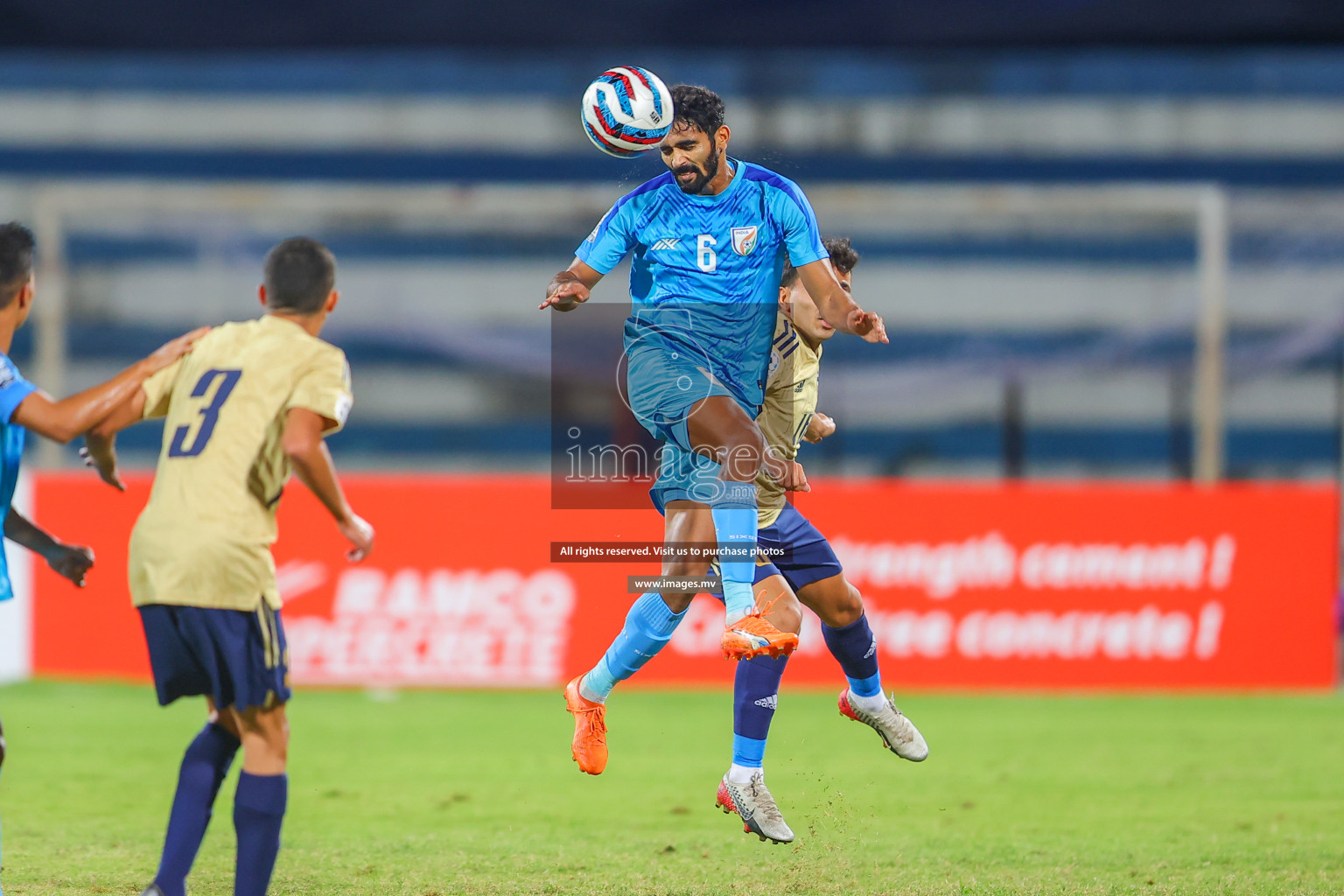 India vs Kuwait in SAFF Championship 2023 held in Sree Kanteerava Stadium, Bengaluru, India, on Tuesday, 27th June 2023. Photos: Nausham Waheed/ images.mv