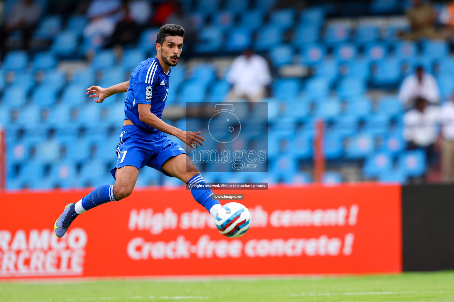 Kuwait vs Bangladesh in the Semi-final of SAFF Championship 2023 held in Sree Kanteerava Stadium, Bengaluru, India, on Saturday, 1st July 2023. Photos: Nausham Waheed, Hassan Simah / images.mv