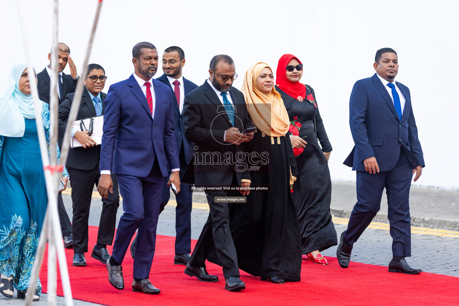 The Inauguration of the 8th President of Maldives was held in Jumhooree Maidhaan, Male', Maldives on 17th November 2023. Photos: Nausham Waheed / images.mv