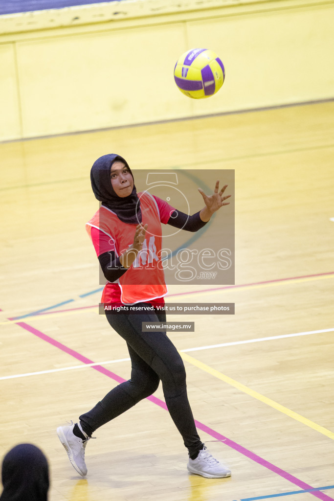 Milo National Netball Tournament 30th November 2021 at Social Center Indoor Court, Male, Maldives. Photos: Shuu & Nausham/ Images Mv