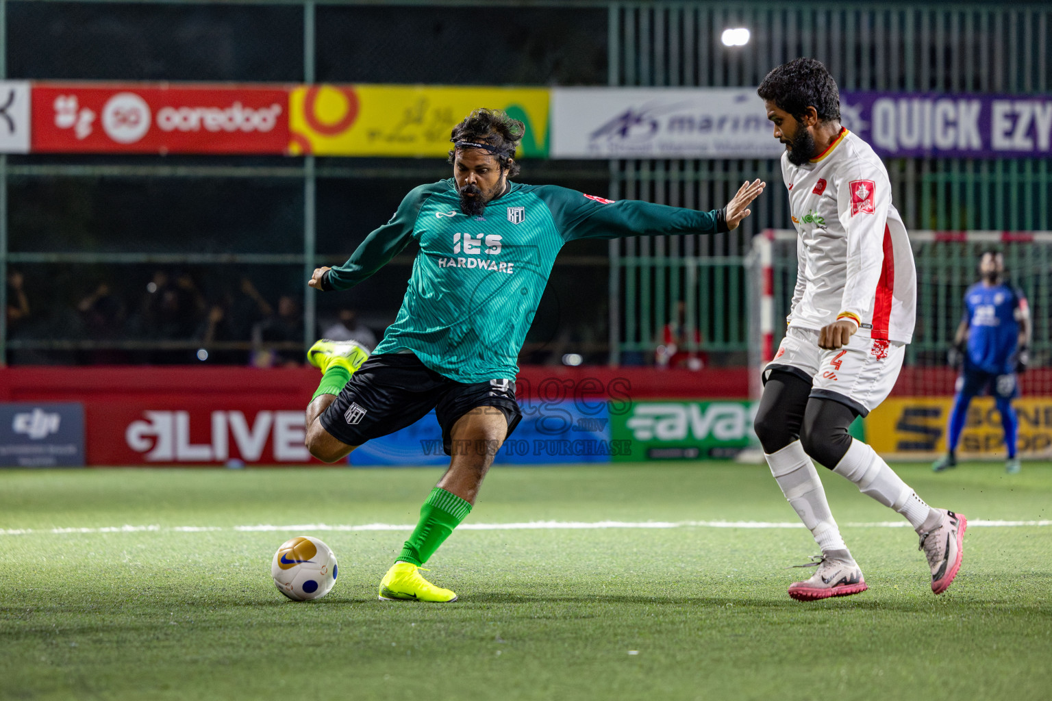 HA. Maarandhoo vs HA. Kelaa in Day 1 of Golden Futsal Challenge 2025 on Sunday, 5th January 2025, in Hulhumale', Maldives 
Photos: Nausham Waheed / images.mv