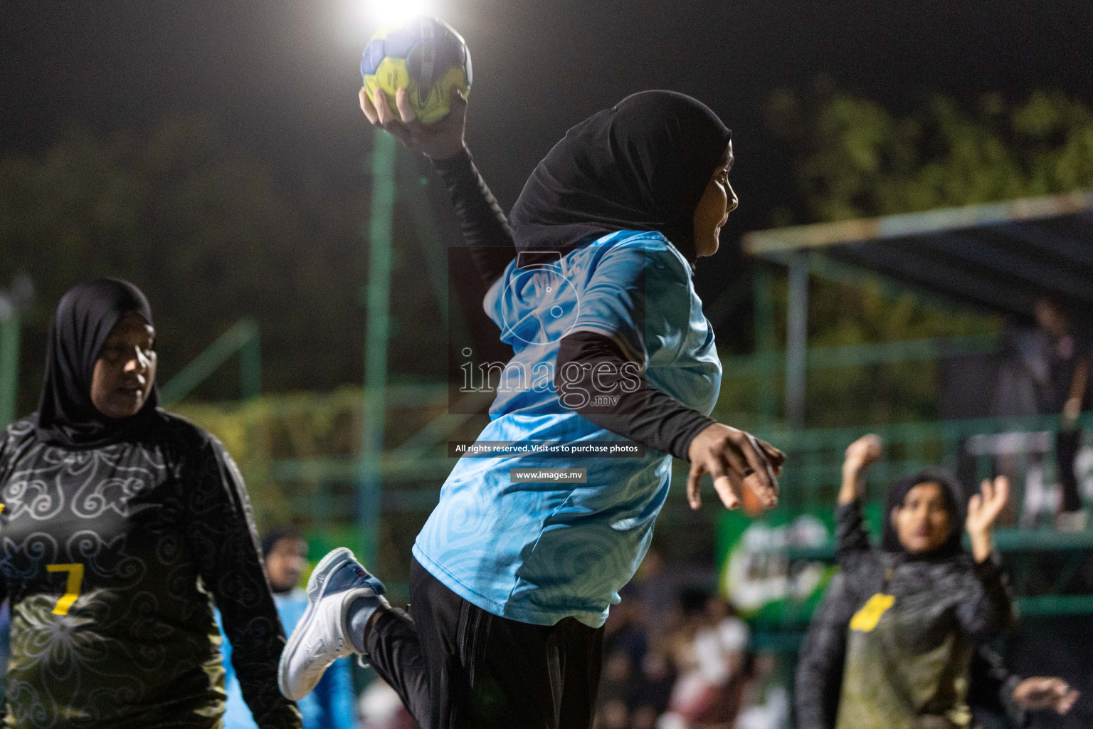 Day 5 of 7th Inter-Office/Company Handball Tournament 2023, held in Handball ground, Male', Maldives on Tuesday, 19th September 2023 Photos: Nausham Waheed/ Images.mv