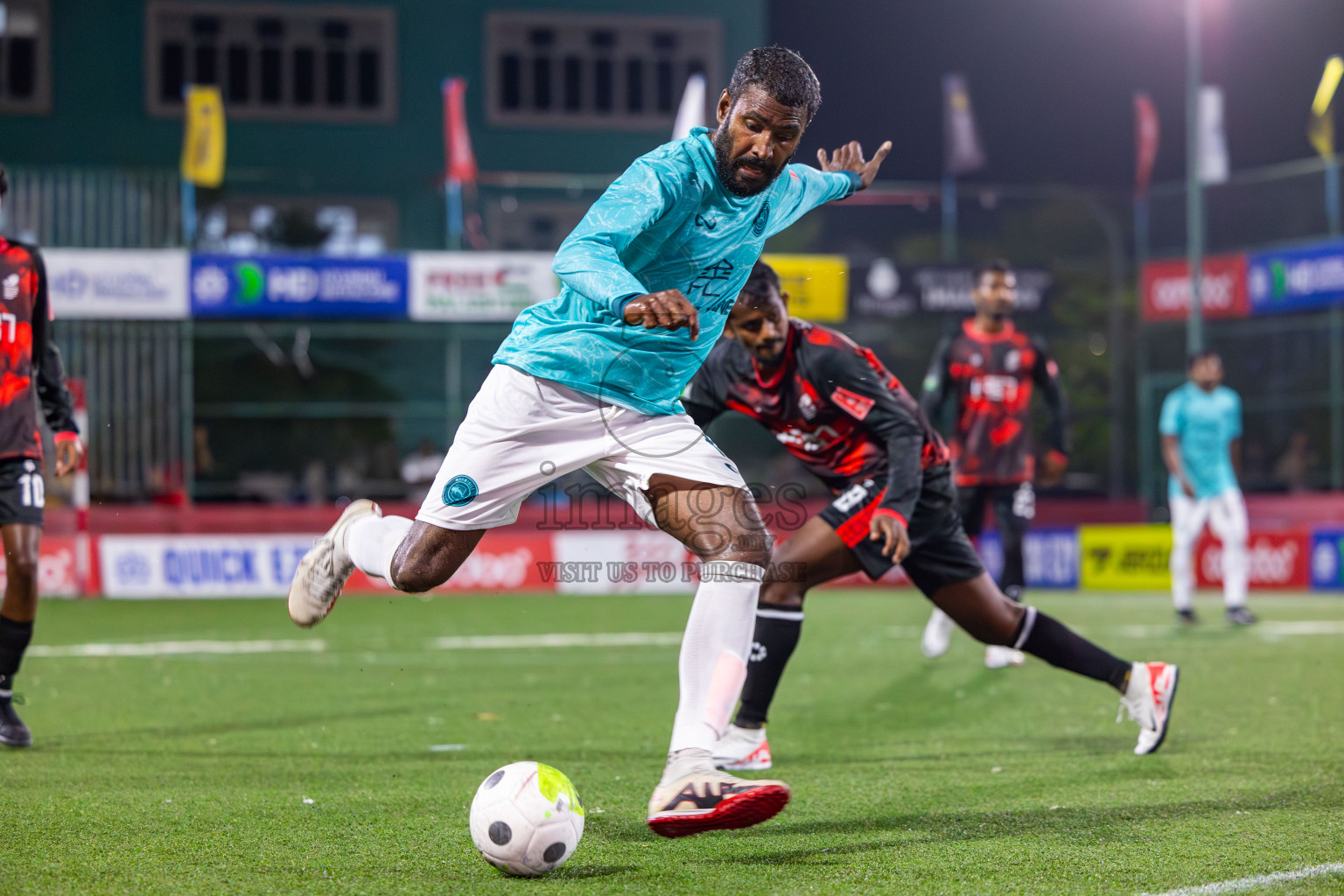 AA Mathiveri vs ADh Maamigili on Day 34 of Golden Futsal Challenge 2024 was held on Monday, 19th February 2024, in Hulhumale', Maldives
Photos: Mohamed Mahfooz Moosa / images.mv