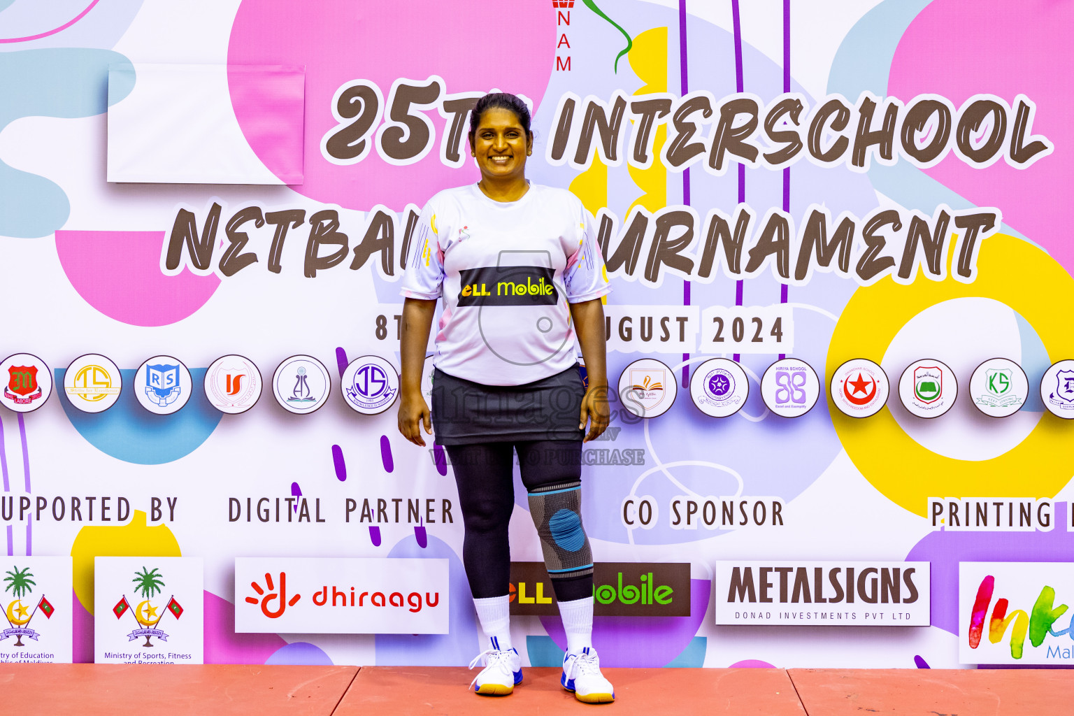 Day 5 of 25th Inter-School Netball Tournament was held in Social Center at Male', Maldives on Tuesday, 13th August 2024. Photos: Nausham Waheed / images.mv