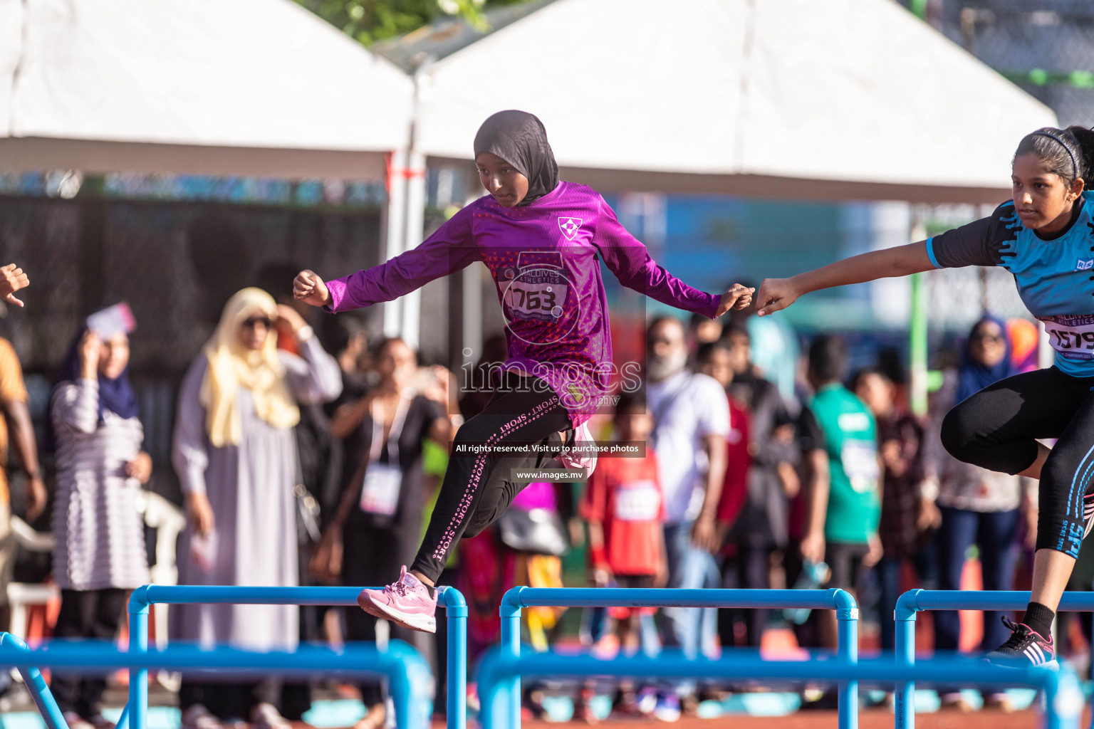 Day 4 of Inter-School Athletics Championship held in Male', Maldives on 26th May 2022. Photos by: Nausham Waheed / images.mv