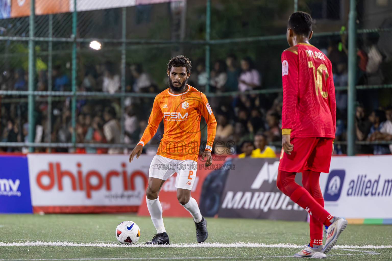 FSM vs Maldivian in Round of 16 of Club Maldives Cup 2024 held in Rehendi Futsal Ground, Hulhumale', Maldives on Monday, 7th October 2024. Photos: Ismail Thoriq / images.mv