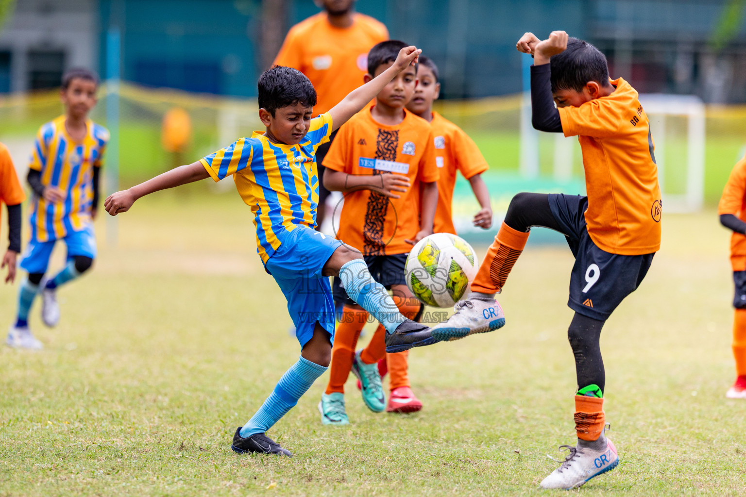 Day 1 of MILO SVAM Juniors 2025 (U-8) was held at Henveiru Stadium in Male', Maldives on Thursday, 26th June 2025. 
Photos: Hassan Simah / images.mv