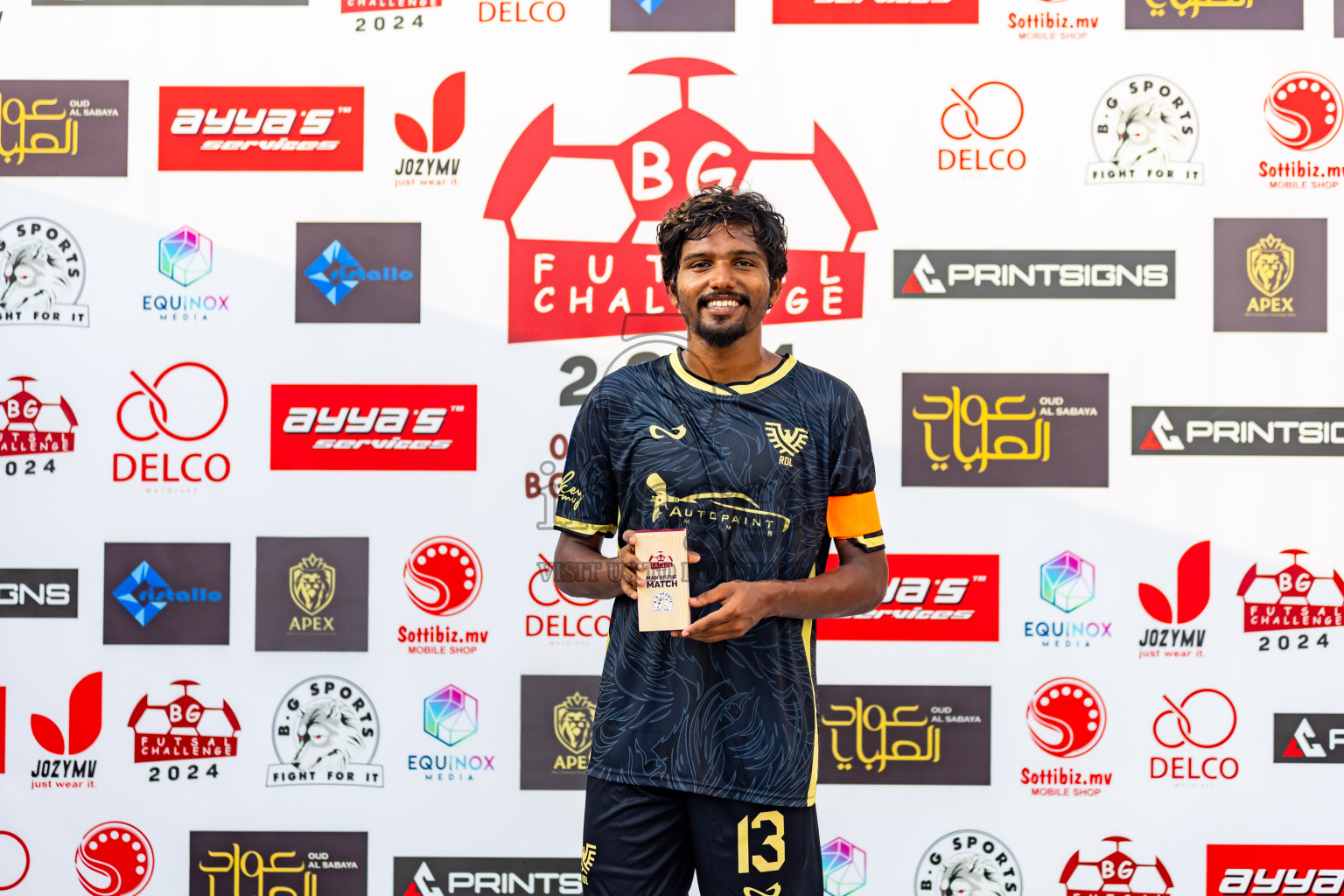 RDL vs Holiday SC in Day 4 of BG Futsal Challenge 2024 was held on Friday, 15th March 2024, in Male', Maldives Photos: Nausham Waheed / images.mv