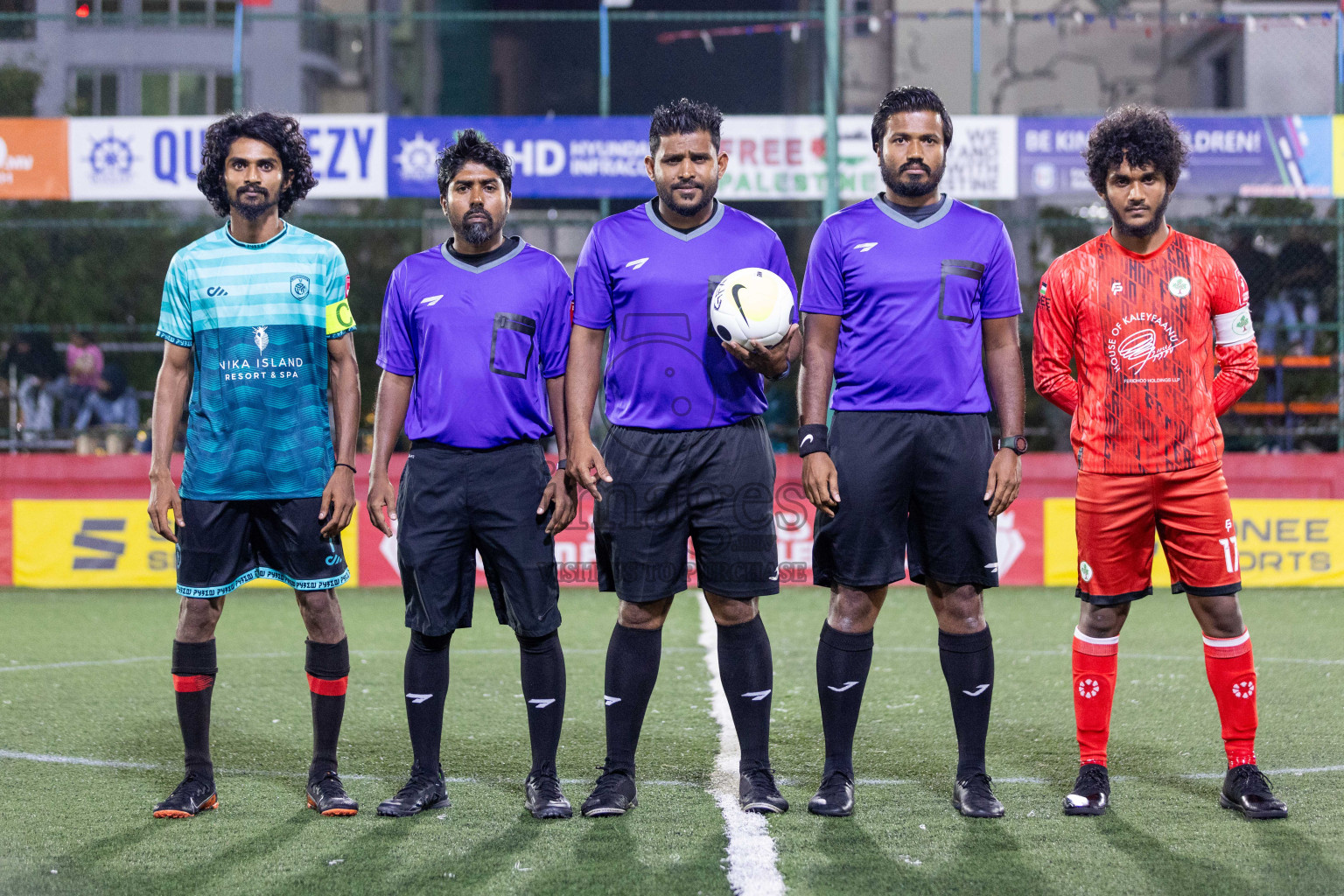 AA Feridhoo vs AA Bodufolhudhoo in Day 15 of Golden Futsal Challenge 2024 was held on Monday, 29th January 2024, in Hulhumale', Maldives Photos: Nausham Waheed / images.mv