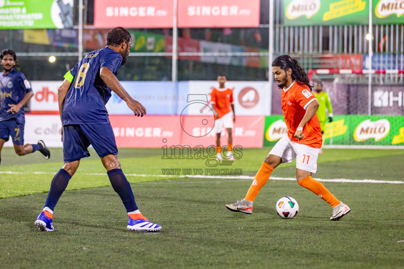 Club Immigration vs Dhiraagu
 in Club Maldives Cup 2024 held in Rehendi Futsal Ground, Hulhumale', Maldives on Tuesday, 24th September 2024. 
Photos: Hassan Simah / images.mv