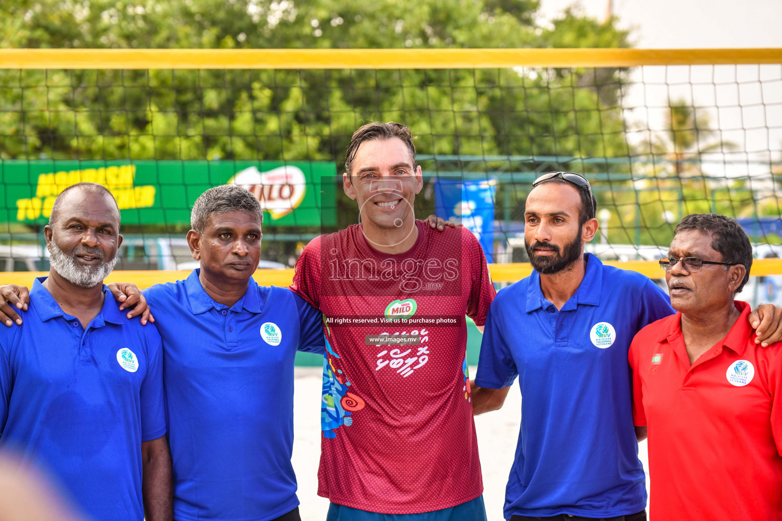 Vollyball players trainning session with Giba Photos by Nausham waheed