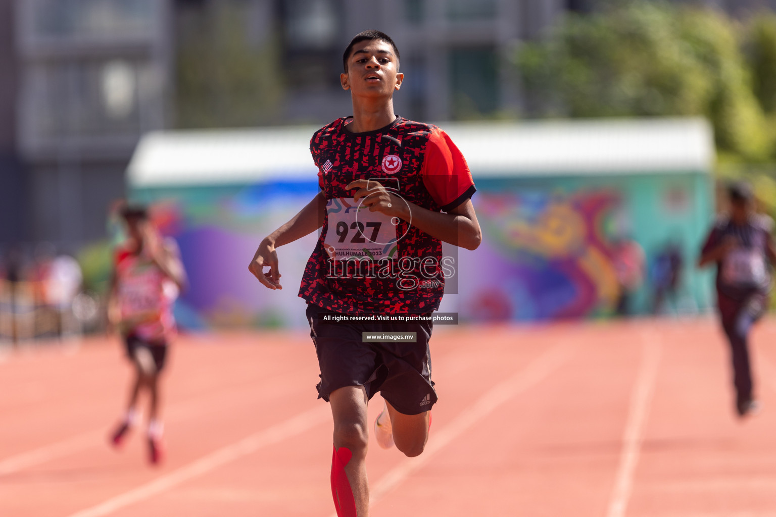 Day three of Inter School Athletics Championship 2023 was held at Hulhumale' Running Track at Hulhumale', Maldives on Tuesday, 16th May 2023. Photos: Shuu / Images.mv