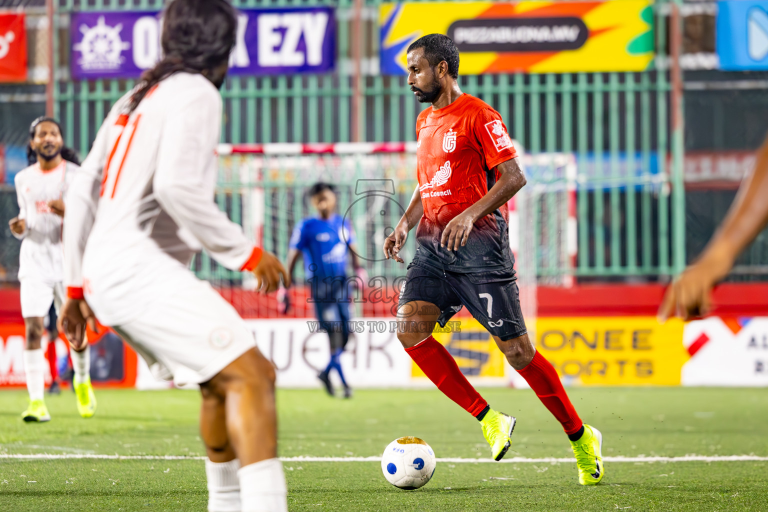 L Gan vs L Isdhoo in Laamu Atoll Finals Day 26 of Golden Futsal Challenge 2025 was held on Thursday , 30th January 2025, in Hulhumale', Maldives. Photos: Ismail Thoriq / images.mv