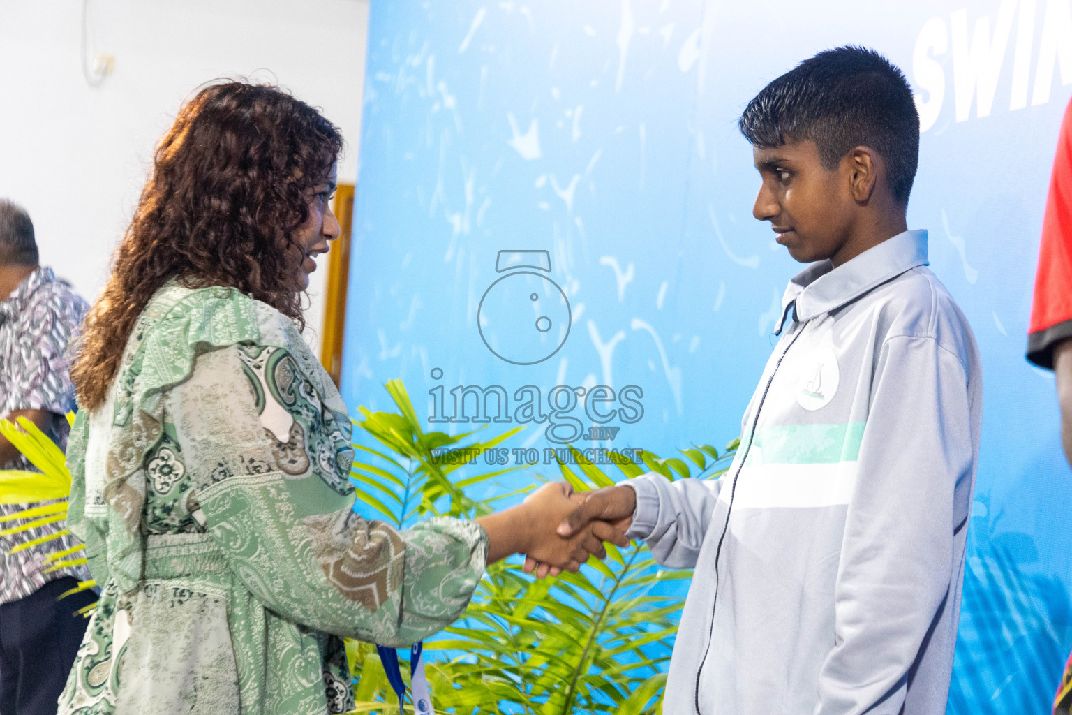 Day 4 of 20th Inter-school Swimming Competition 2024 held in Hulhumale', Maldives on Tuesday, 15th October 2024. Photos: Ismail Thoriq / images.mv