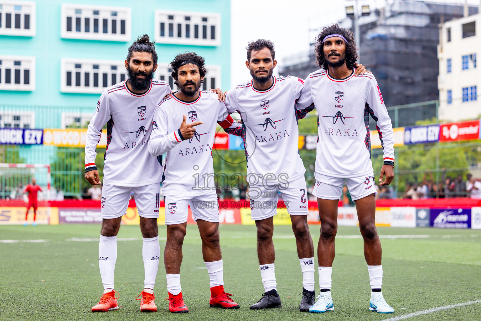 R Meedhoo VS R Inguraidhoo in Day 6 of Golden Futsal Challenge 2025 on Friday, 6th January 2025, in Hulhumale', Maldives Photos: Nausham Waheed / images.mv