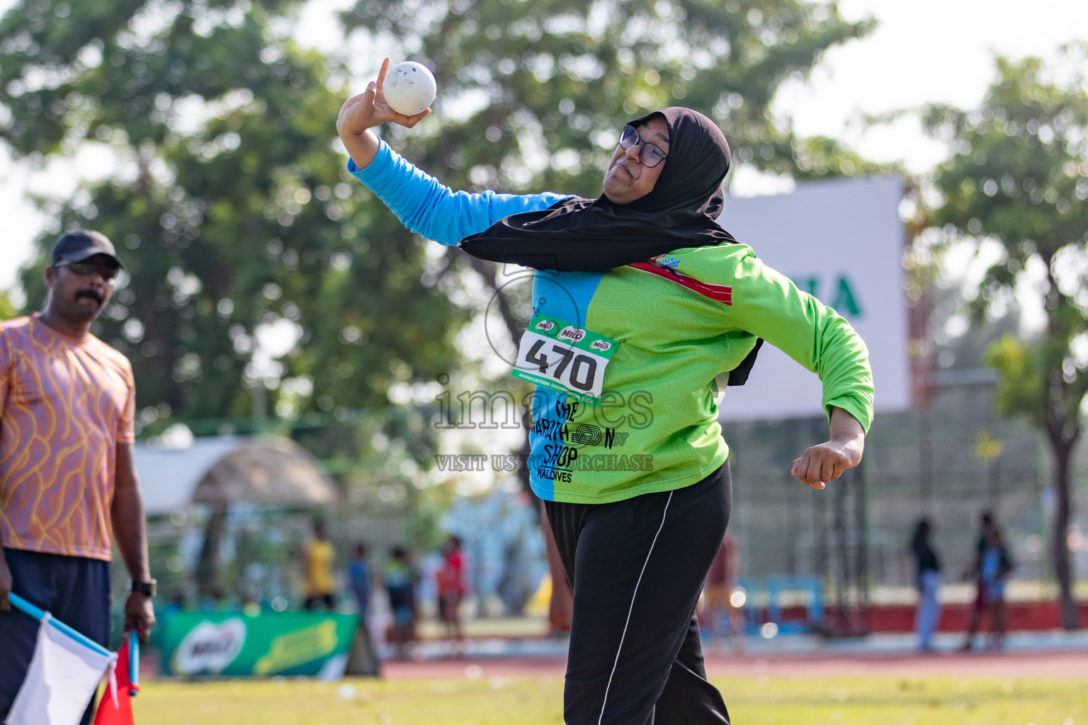 Day 4 of MILO Athletics Association Championship was held on Friday, 8th March 2024 in Male', Maldives. Photos: Hasna Hussain