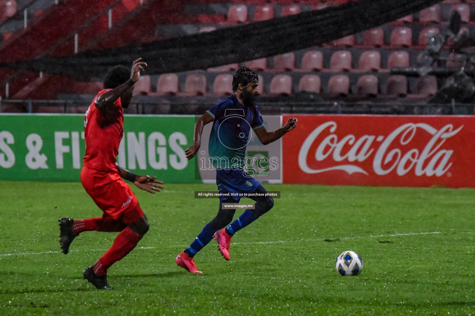 Super United Sports vs Da Grande in Dhivehi Premier League Qualification 22 on 30th Aug 2022, held in National Football Stadium, Male', Maldives Photos: Nausham Waheed / Images.mv