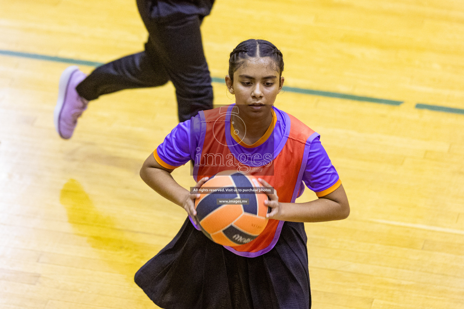 Day7 of 24th Interschool Netball Tournament 2023 was held in Social Center, Male', Maldives on 2nd November 2023. Photos: Nausham Waheed / images.mv