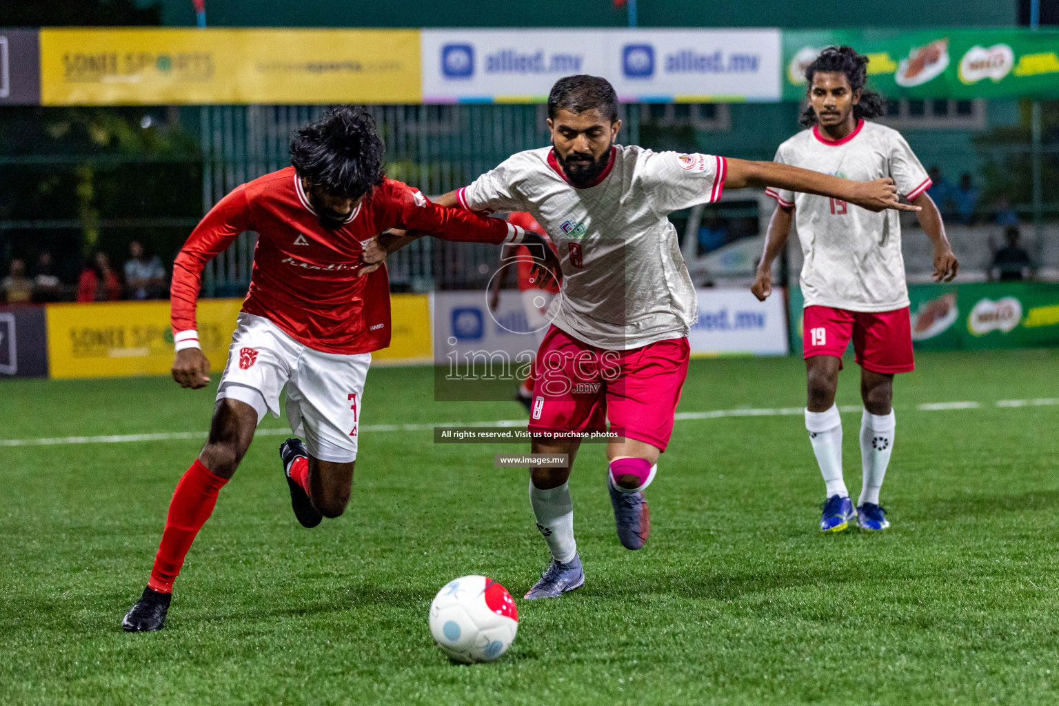 Team MCC vs Maldivian in Club Maldives Cup 2022 was held in Hulhumale', Maldives on Thursday, 13th October 2022. Photos: Ismail Thoriq/ images.mv