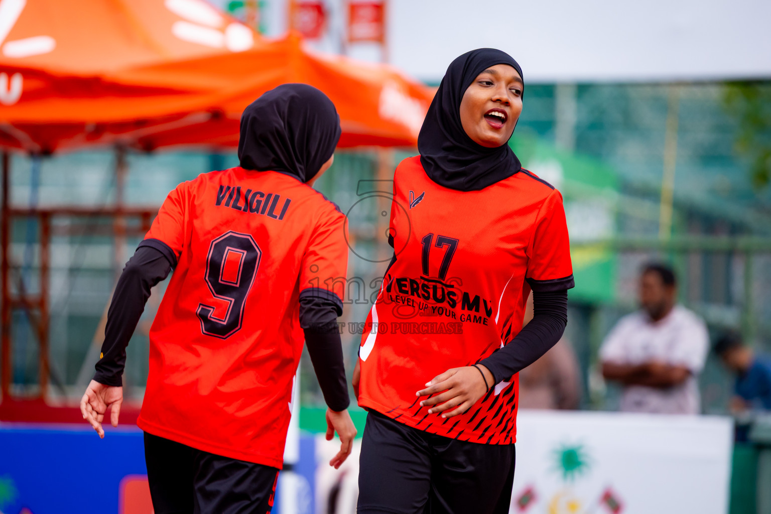 Villingili Z Jamiyya vs Club Volleyball in the Finals of Milo National Junior Volleyball Championship 2025 Woman's Division was held on Sunday, 30th November 2025 at Ekuveni Turf Court Male', Maldives. Photos: Nausham Waheed / images.mv
