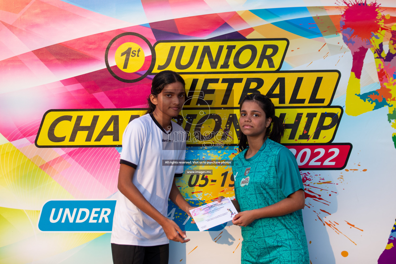 Day 3 of Junior Netball Championship 2022 on 5 March 2022 held in Male', Maldives. Photos by Nausham Waheed & Hassan Simah.