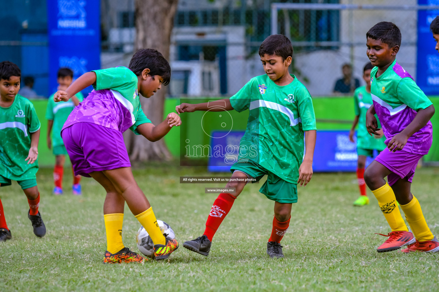 Day 2 of Milo Kids Football Fiesta 2022 was held in Male', Maldives on 20th October 2022. Photos: Nausham Waheed/ images.mv