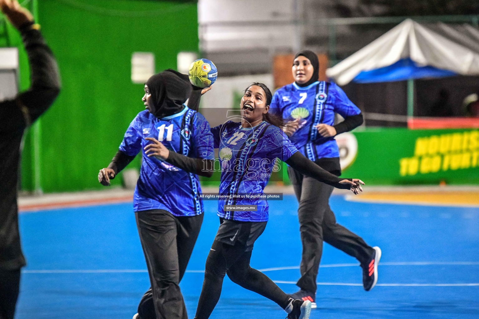 Day 16 of Milo 6th Inter Office Handball Tournament 2022 - Photos by Nausham Waheed