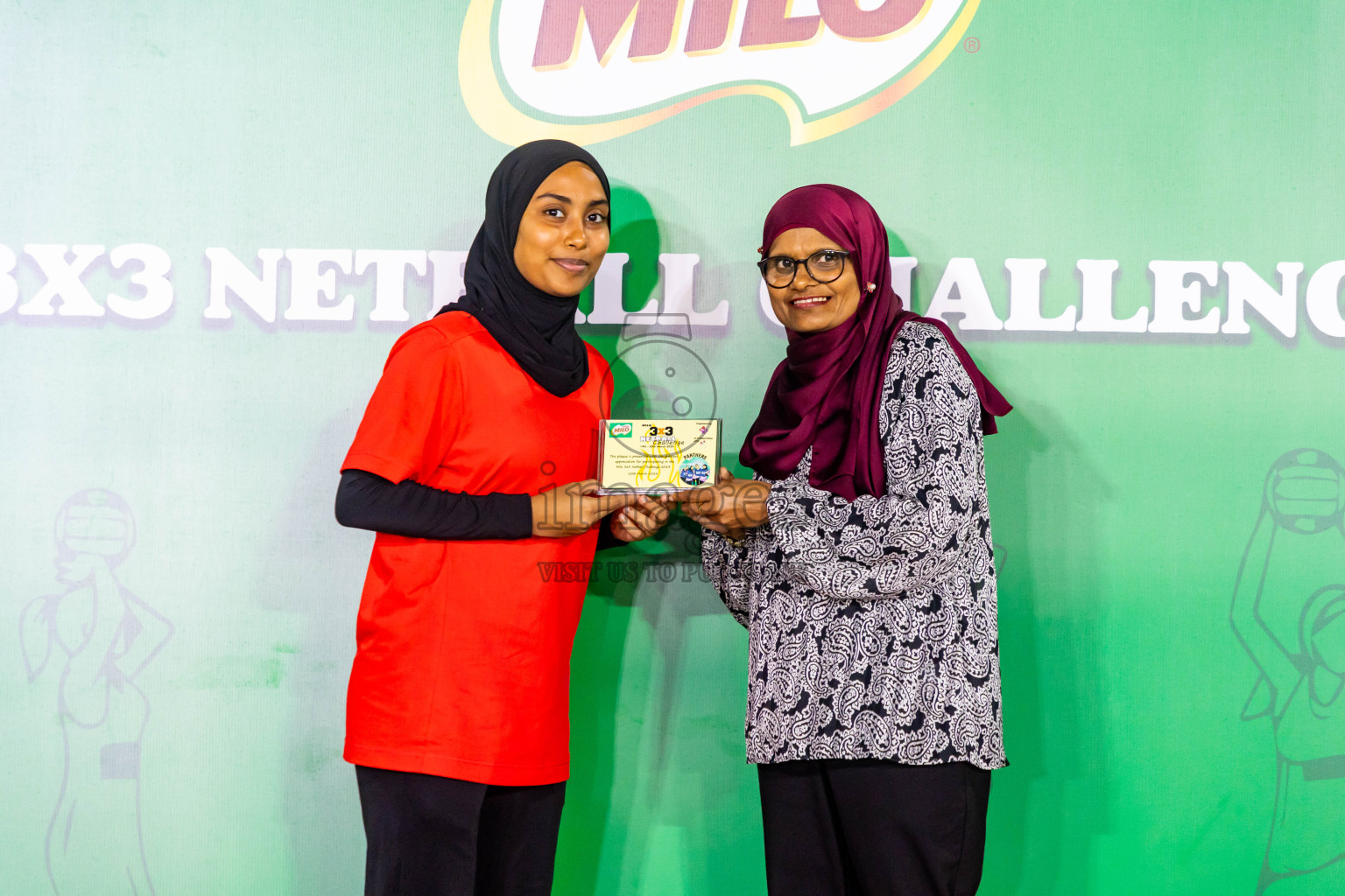 Final of MILO 3x3 Netball Challenge 2024 was held in Ekuveni Netball Court at Male', Maldives on Thursday, 20th March 2024. Photos: Nausham Waheed / images.mv