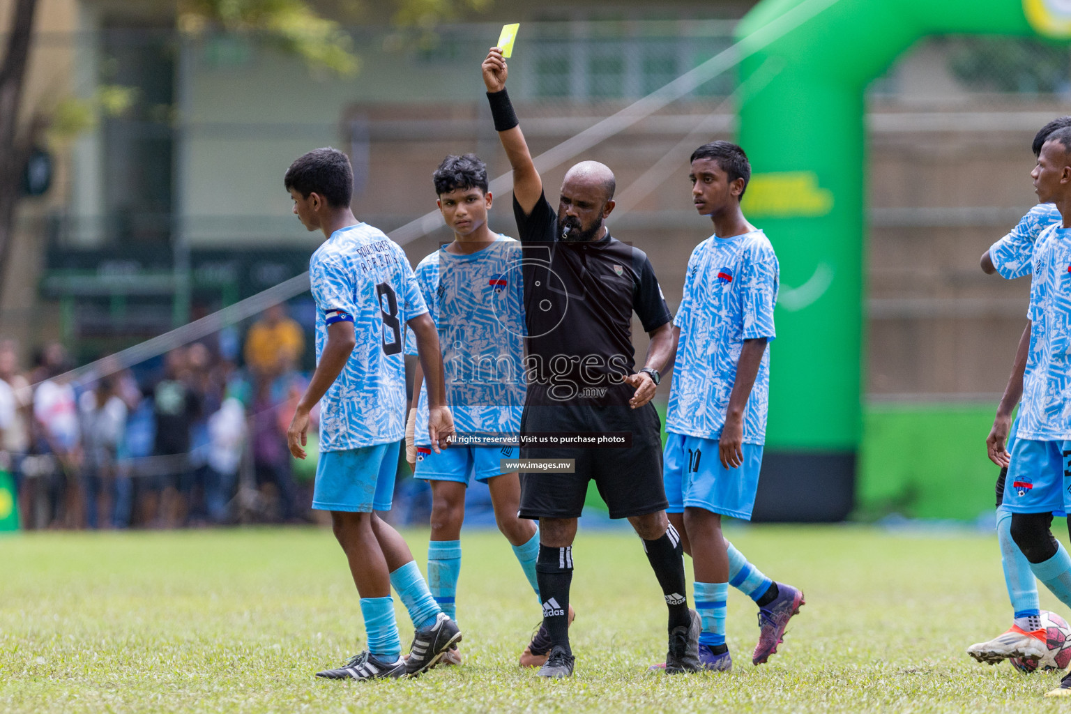 Day 2 of MILO Academy Championship 2023 (u14) was held in Henveyru Stadium Male', Maldives on 4th November 2023. Photos: Nausham Waheed / images.mv