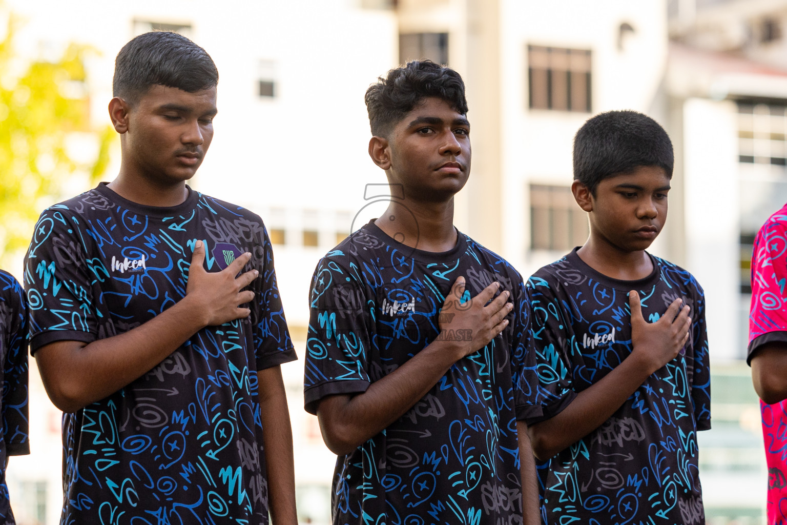 Day 4 of MILO Academy Championship 2024 (U-14) was held in Henveyru Stadium, Male', Maldives on Sunday, 3rd November 2024. Photos: Ismail Thoriq / Images.mv