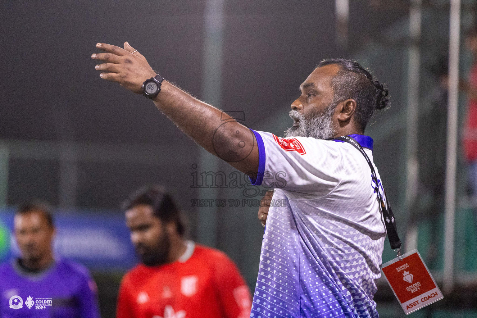 HA Kelaa vs HA Baarah in Day 1 of Golden Futsal Challenge 2024 was held on Monday, 15th January 2024, in Hulhumale', Maldives Photos: Ismail Thoriq / images.mv