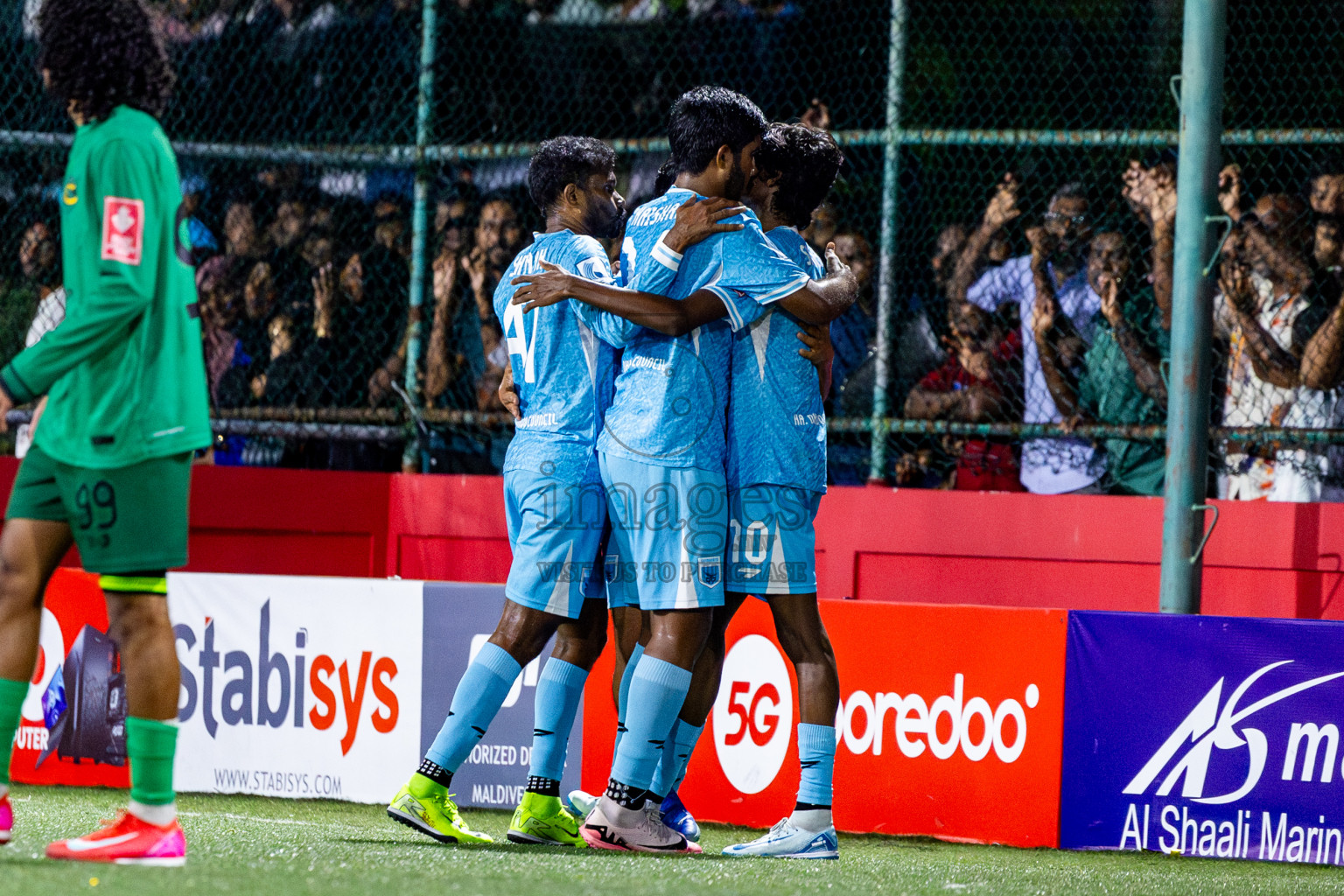 HA Dhidhdhoo vs HA Vashafaru in Haa Alif Atoll Finals Day 28 of Golden Futsal Challenge 2025 was held on Saturday , 1st February 2025, in Hulhumale', Maldives. Photos: Nausham Waheed / images.mv