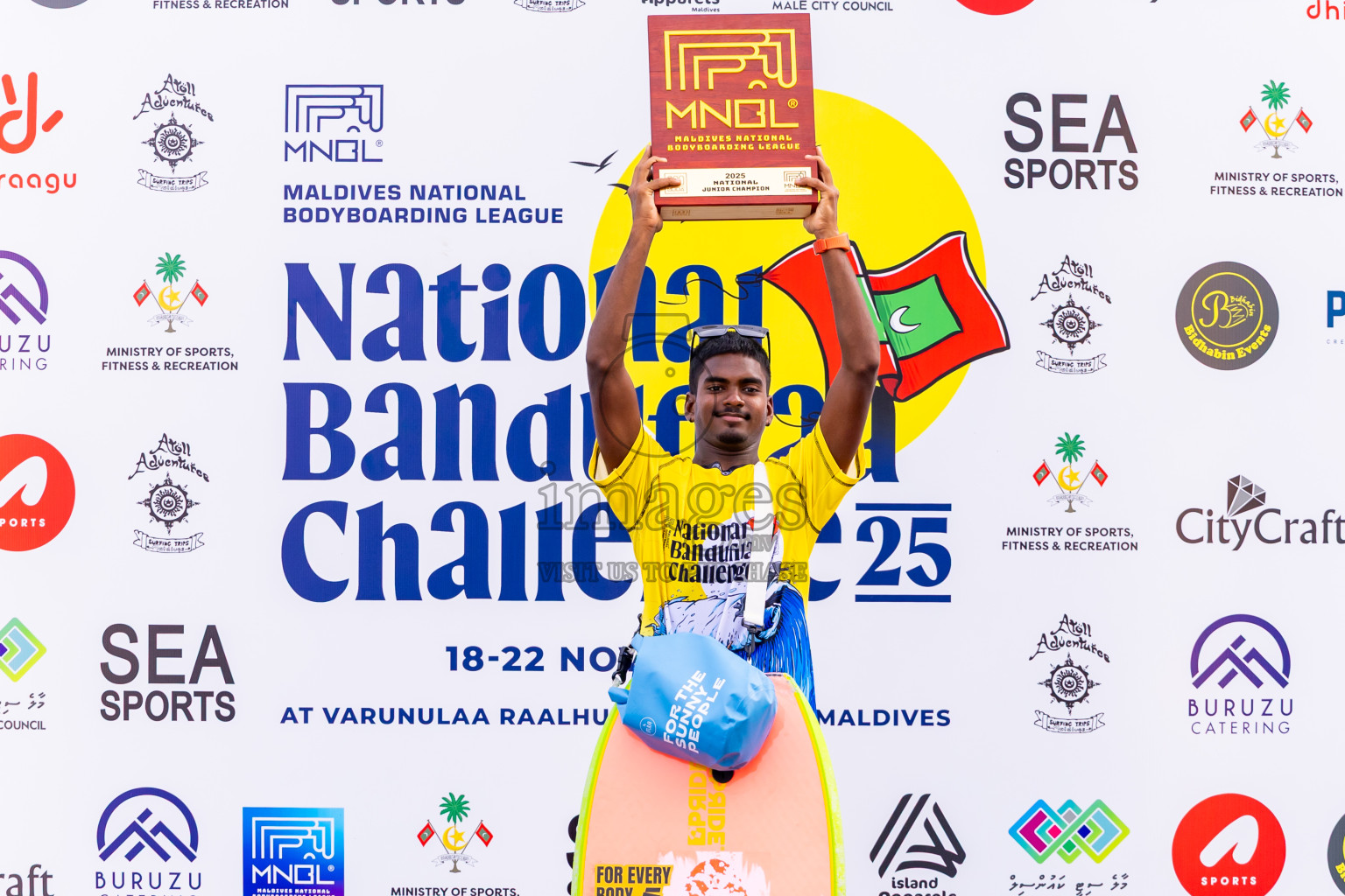 Closing Ceremony of National Bandufilaa Challenge 2025 was held on Saturday, 22nd November 2025 at Male', Maldives. Photos: Nausham Waheed / images.mv