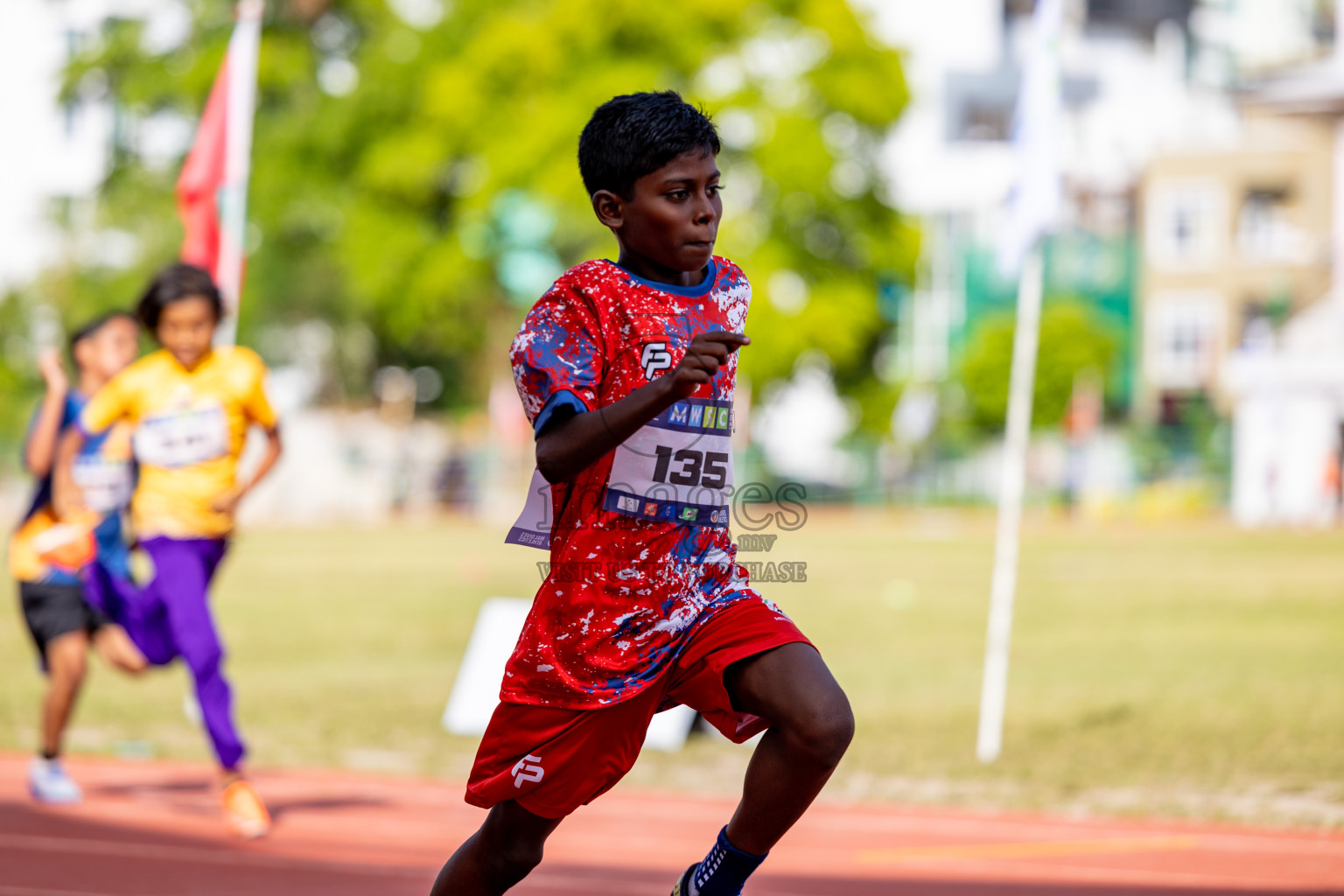 Day 2 of MWSC Interschool Athletics Championships 2024 held in Hulhumale Running Track, Hulhumale, Maldives on Sunday, 10th November 2024. 
Photos by: Hassan Simah / Images.mv